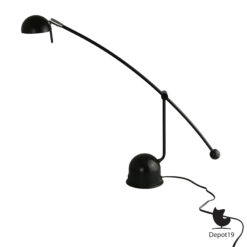 Hengellamp Black Desk lamp manufactured by Massive Belgium 1980s 8
